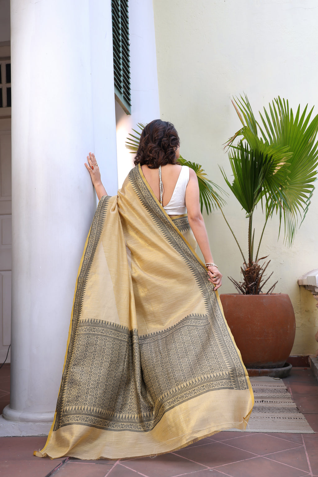 Gold_Blackberry Tissue Linen