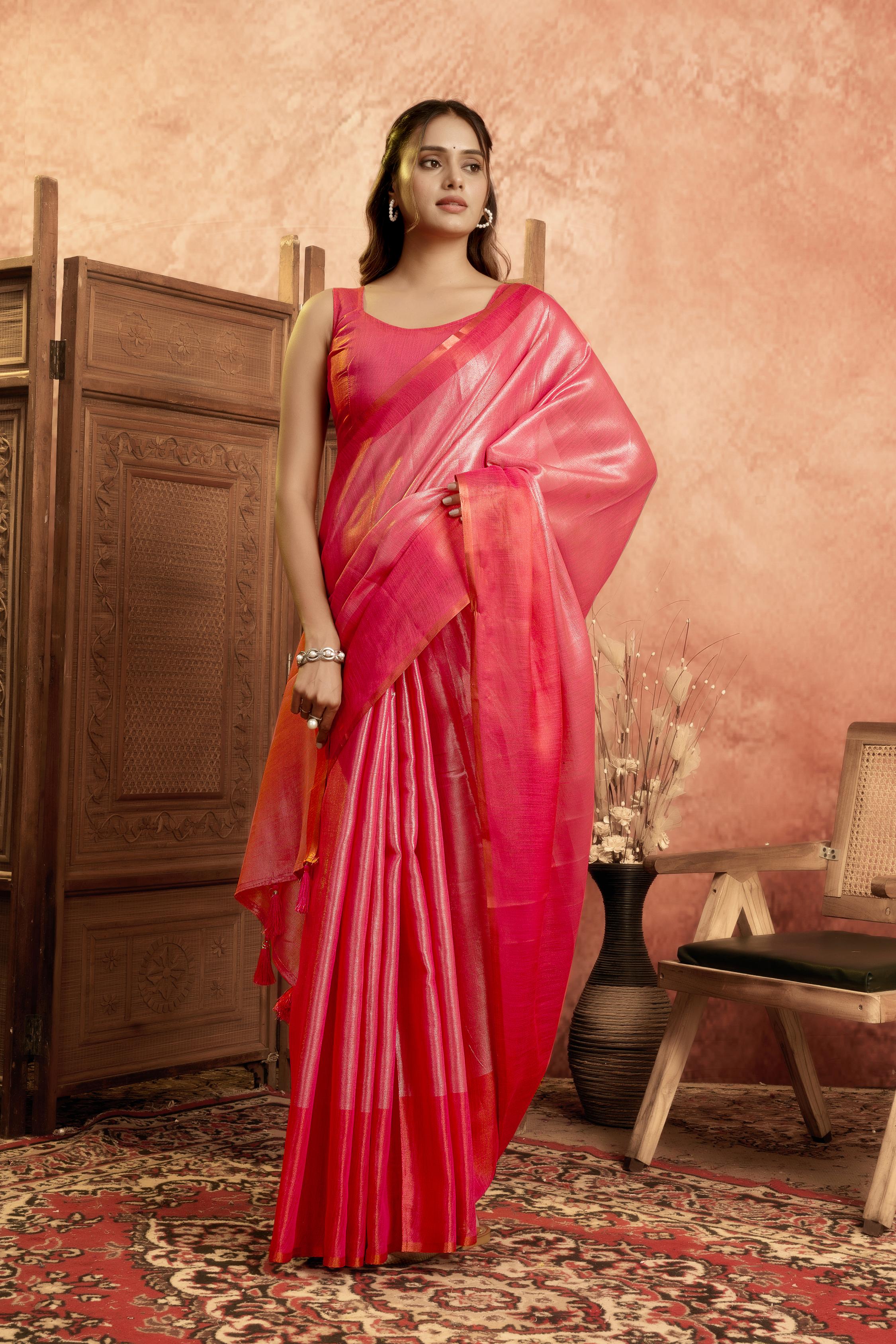 The Pink Imperial Metallic Tissue