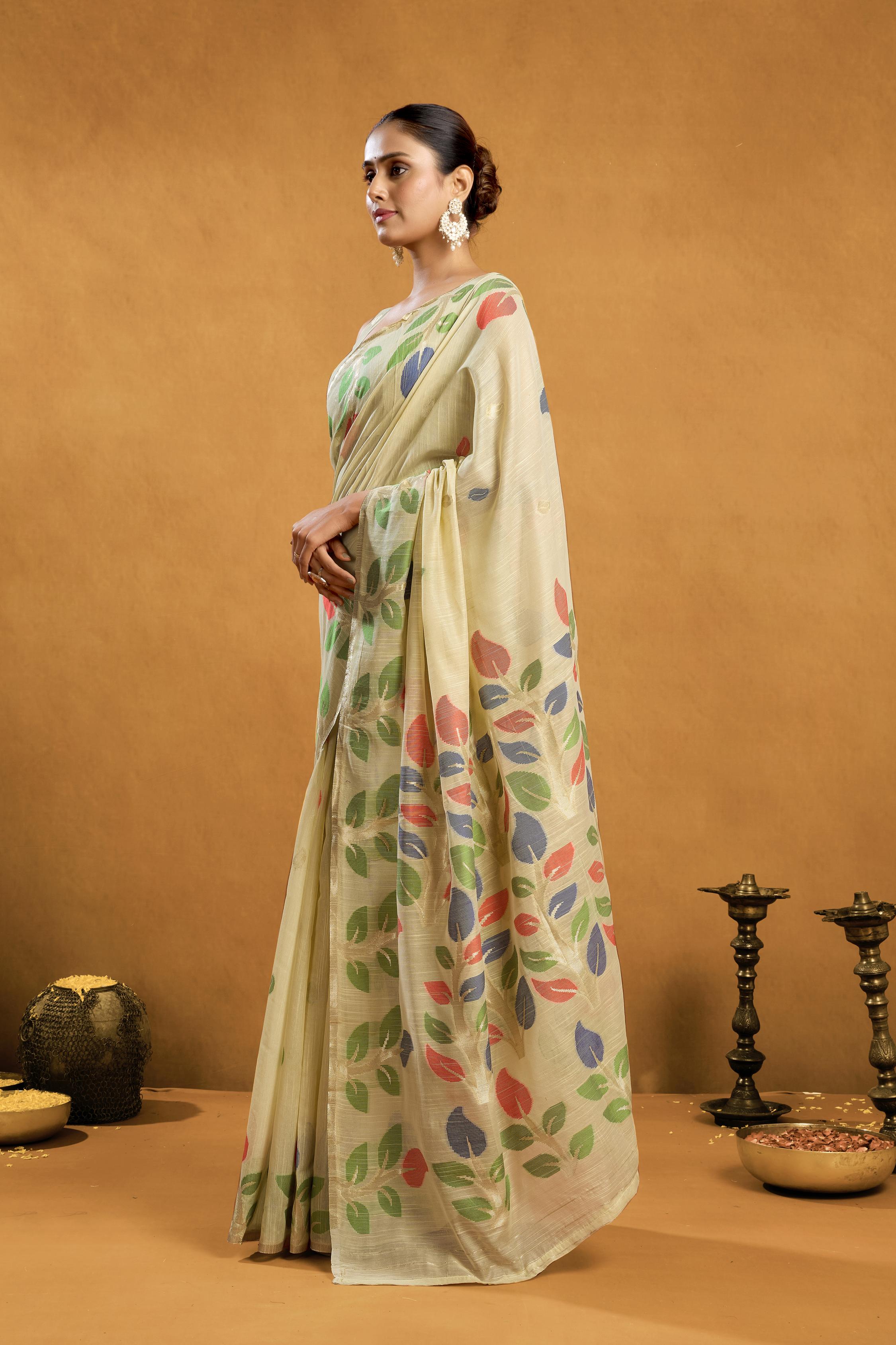The Regina of The Ragini Jamdani