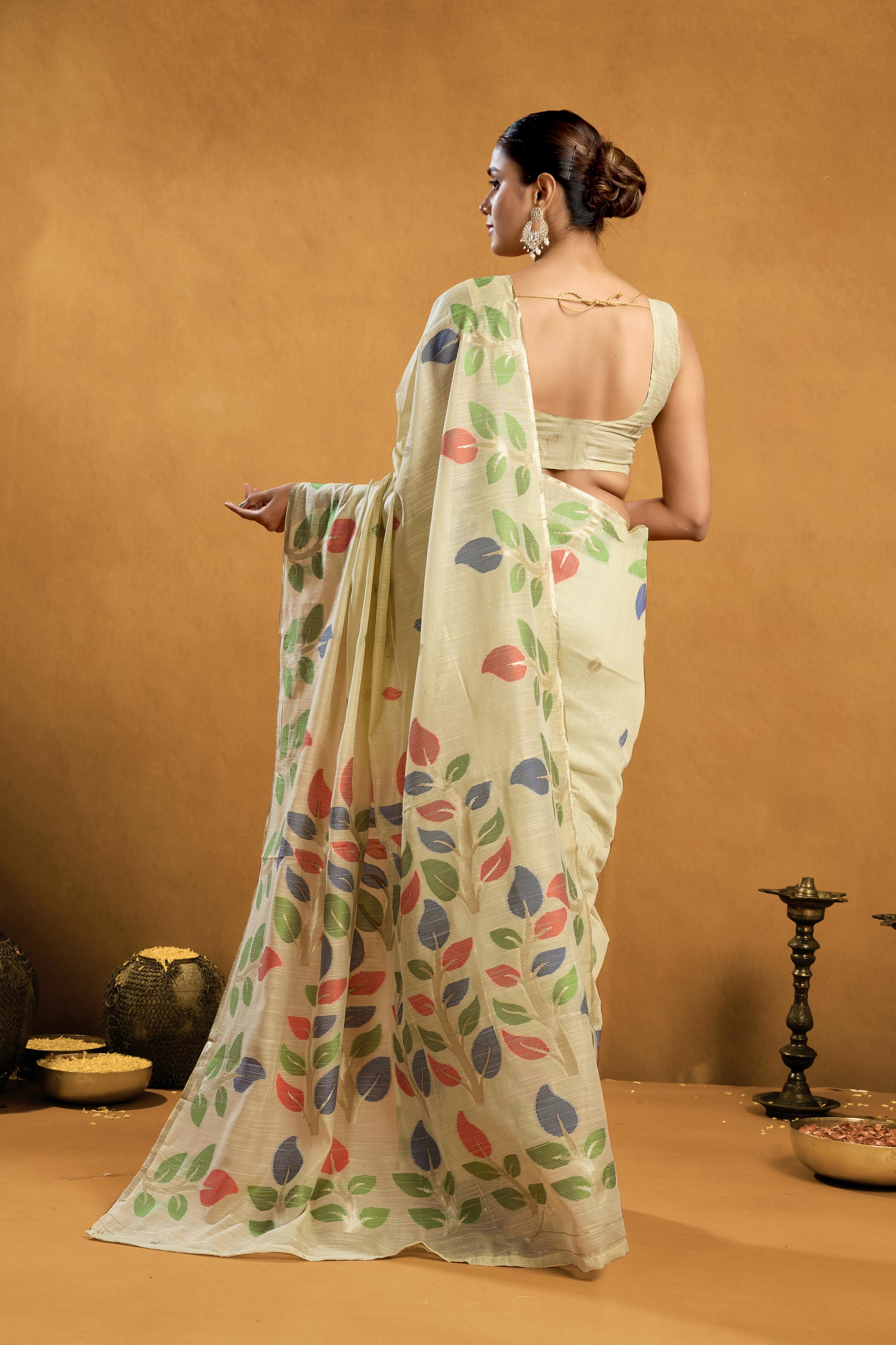 The Regina of The Ragini Jamdani