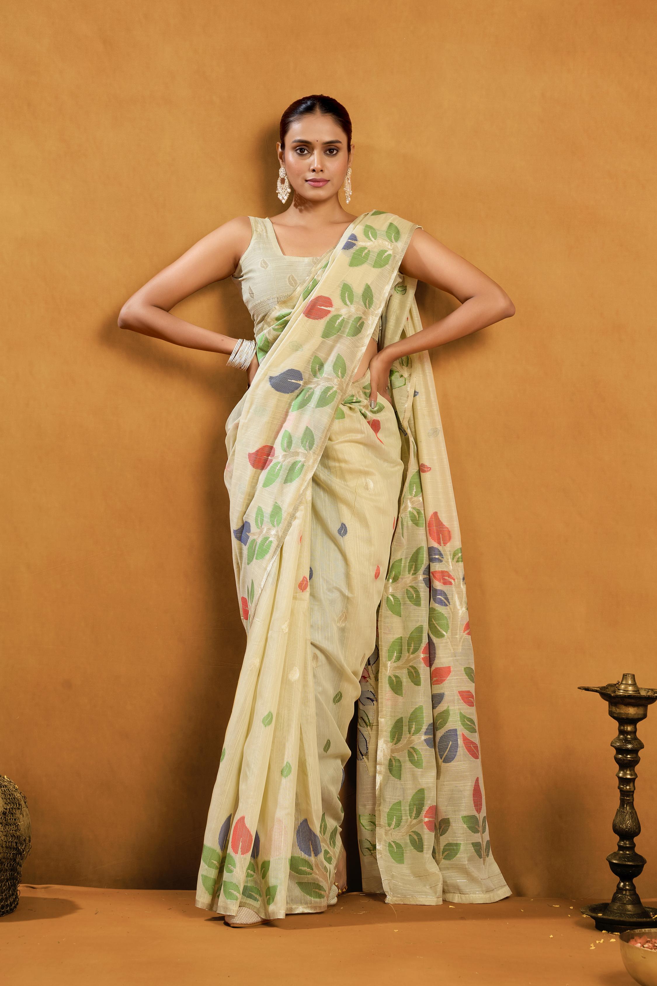 The Regina of The Ragini Jamdani